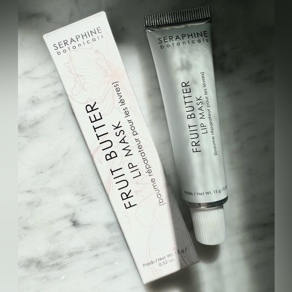 LAST ONE 🆕 Seraphine Botanicals Fruit Butter Lip Mask. Cruelty free & vegan. 🆕 - Picture 3 of 4